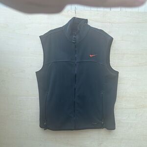 Nike ACG Men’s Dark Gray Fleece Vest with zip pockets